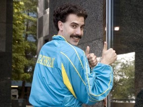 Sacha Baron Cohen in "Borat."