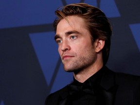 FILE PHOTO: 2019 Governors Awards - Arrivals - Los Angeles, California, U.S., October 27, 2019 - Robert Pattinson.