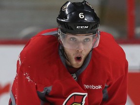 FILE: Bobby Ryan during practice at the Canadian Tire Centre.