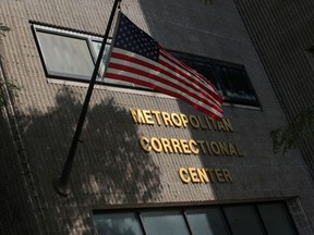 An exterior view of the Metropolitan Correctional Center jail where financier Jeffrey Epstein had been held while awaiting trial in his sex trafficking case in the Manhattan borough of New York City, New York, U.S., July 25, 2019.