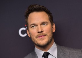 Chris Pratt arrives for the PaleyFest presentation of NBC's Parks and Recreation 10th Anniversary Reunion at the Dolby theatre on March 21, 2019 in Hollywood.