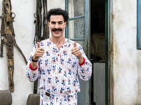 Sacha Baron Cohen plays Kazakh journalist Borat Sagdiyev in the "Borat" sequel.