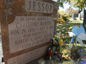 Christine Jessop's grave located in Queensville, Ontario on Friday October 16, 2020.