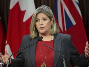 Ontario NDP Leader Andrea Horwath