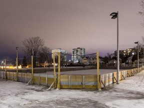 A January 2019 file photo of an outdoor rink on Michele Drive in Ottawa.