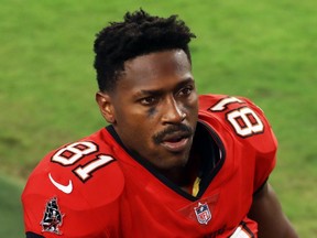 Antonio Brown of the Tampa Bay Buccaneers.