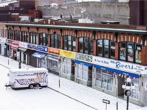 Boxing Day in Ottawa, Saturday Dec. 26, 2020. Ottawa's ByWard Market was very quiet as Ontario kicked off day one of the current lockdown.