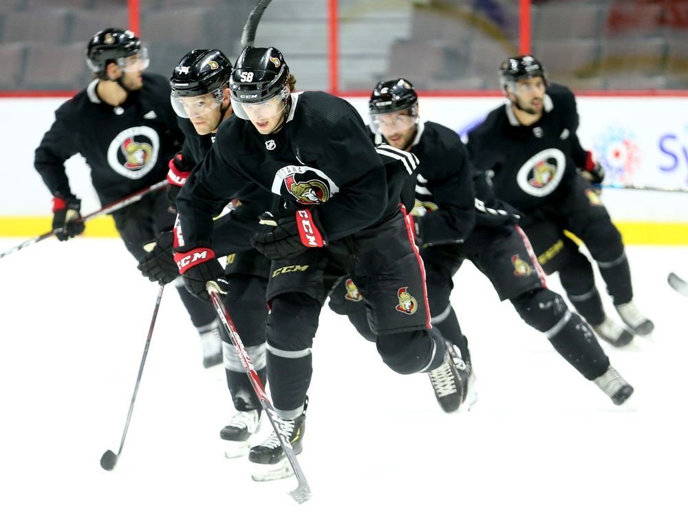 Garrioch The battle for jobs heats up at Ottawa Senators' training