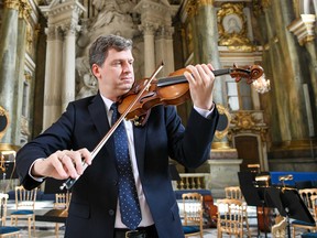 James Ehnes performing at Stockholm’s Royal Chapel.