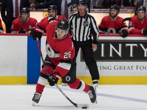 Defenceman Erik Brannstrom, who has been playing in Switzerland, has been in discussions with his agent and is awaiting instructions before returning to Ottawa for Senators training camp.