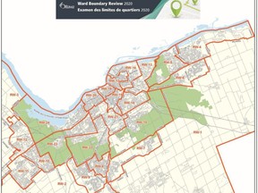 Consultants have recommended the City of Ottawa's ward structure increase by one ward in 2022.