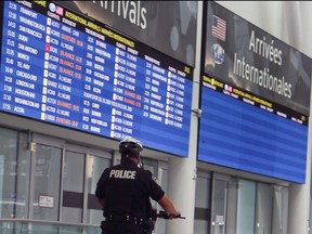 Toronto Pearson International Airport on Wednesday July 22, 2020.