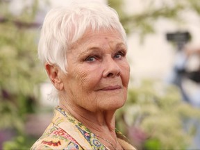 Actress Judi Dench.