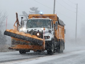 Daytime winter parking ban intended to facilitate snow clearing operations