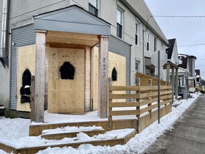 The former Grunt restaurant at 173 Hinchey Avenue. Wednesday, Jan. 6, 2021.