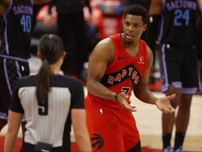 Kyle Lowry and the Raptors take on the Magic on Sunday. The Raptors are in need of stringing together a bunch of wins.