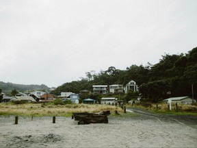 Waihi Beach in New Zealand is pictured in the winter in this undated file photo.