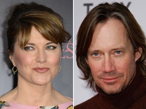 Lucy Lawless and Kevin Sorbo.