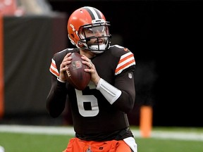 Cleveland Browns quarterback Baker Mayfield.