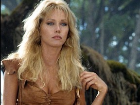 Tanya Roberts in the 1984 Columbia Pictures film "Sheena."