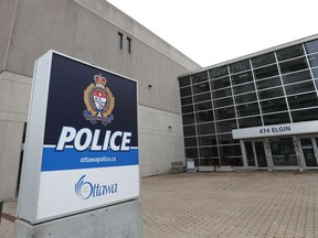Ottawa Police Services HQ at 474 Elgin Street in Ottawa Thursday October 22, 2020.