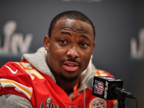 LeSean McCoy won the Super Bowl with the Kansas City Chiefs in 2020.