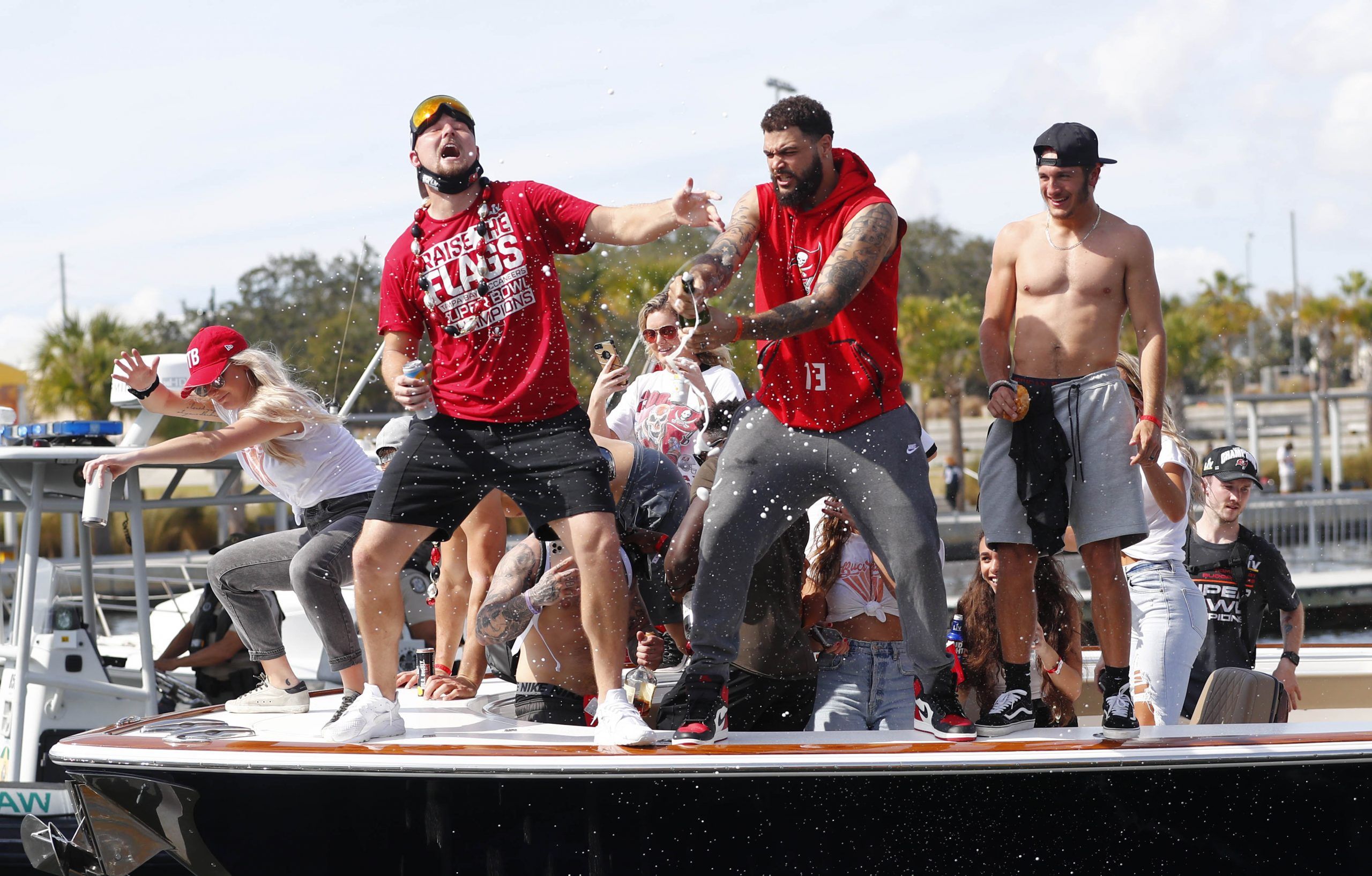 Was Tom Brady Drunk at the Buccaneers Super Bowl Victory Boat Parade?