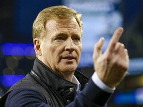 Commissioner Roger Goodell is proud that no games were cancelled during the NFL season.