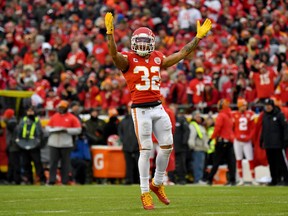 Safety Tyrann Mathieu of the Chiefs is featured in the GameDay's Key Matchup against Tom Brady.