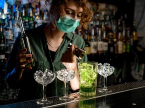 Alcohol may make it difficult for bar owners to maintain COVID prevention strategies. GETTY