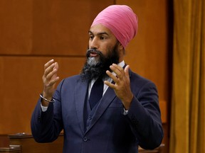 Canada's New Democratic Party leader Jagmeet Singh.