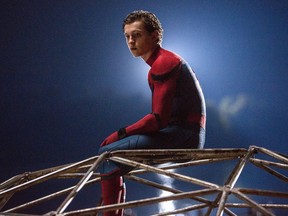 Tom Holland stars as Spider-Man.