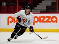 Ryan Dzingel at Senators practice on Sunday, February 28, 2021.