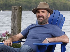 Paul Dewar relaxes at his family cottage on Big Rideau Lake Saturday Aug 18, 2018.