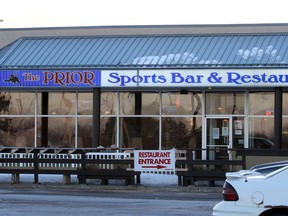 A 2013 file photo of The Prior Sports Bar and Restaurant in Arnprior.