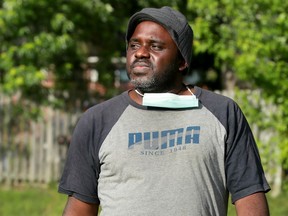 Obi Ifedi returned to the public park near his Grenon Avenue home where he was harassed by an Ottawa bylaw officer in early March while walking with his young daughter. He was punched, he says, by the bylaw officer after he'd left the park and refused to give his name.