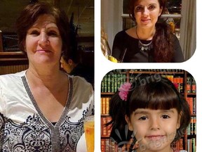 Xhemile Vokshi, 55, Valbona Vokshi, 35, and Isabela Kuci, 5, were killed in a crash on Hwy. 400 on June 24, 2016.