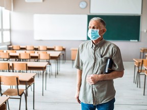 Files: A U.K. study looked into infections among teachers.