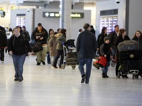 One year ago Pearson airport was still busy, before everything changed.