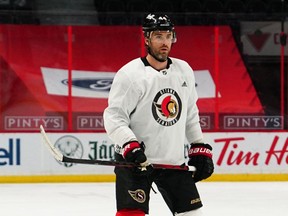 Erik Gudbranson at practice on Sunday.