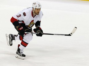 Marc Methot played 13 seasons in the NHL, including five the his hometown Ottawa Senators.