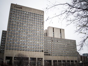 Present and past serving members of the Canadian Forces and the Department of National Defence (its Ottawa headquarters pictured here) are eligible to make the claims as part of a settlement reached in 2019.