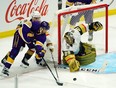 Boasting a 19-10-0 mark with a 2.09 goals against average and a .925 save percentage, Vegas goalie Marc-Andre Fleury is in a battle for the Vezina Trophy with Andrei Vasilevskiy and Philipp Grubauer.  USA TODAY Sports