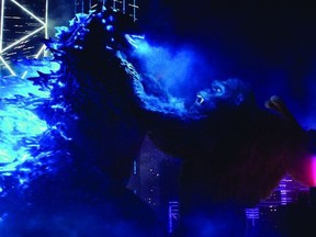 Godzilla slugs it out with King Kong in Godzilla vs. Kong.