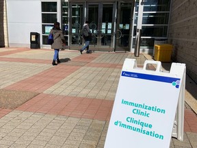 File: Vaccine operations at Ottawa City Hall