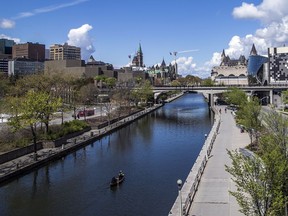 File photo/ People out enjoying the Rideau Canal.