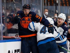 Connor McDavid and the Edmonton Oilers were swept by the Winnipeg Jets.