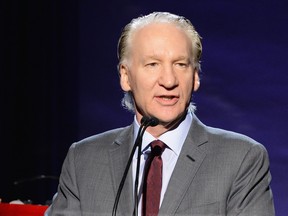 Master of ceremonies Bill Maher speaks onstage during the 6th Annual Sean Penn & Friends HAITI RISING Gala Benefiting J/P Haitian Relief Organizationat Montage Hotel on Jan. 7, 2017 in Beverly Hills, Calif.