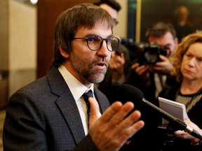 Canada's Heritage Minister Steven Guilbeault attends a news conference on Parliament Hill in Ottawa on Feb. 3, 2020.