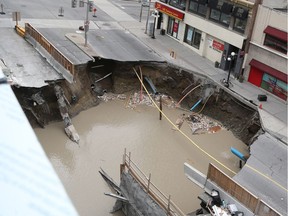 The 2016 Rideau Street sinkhole